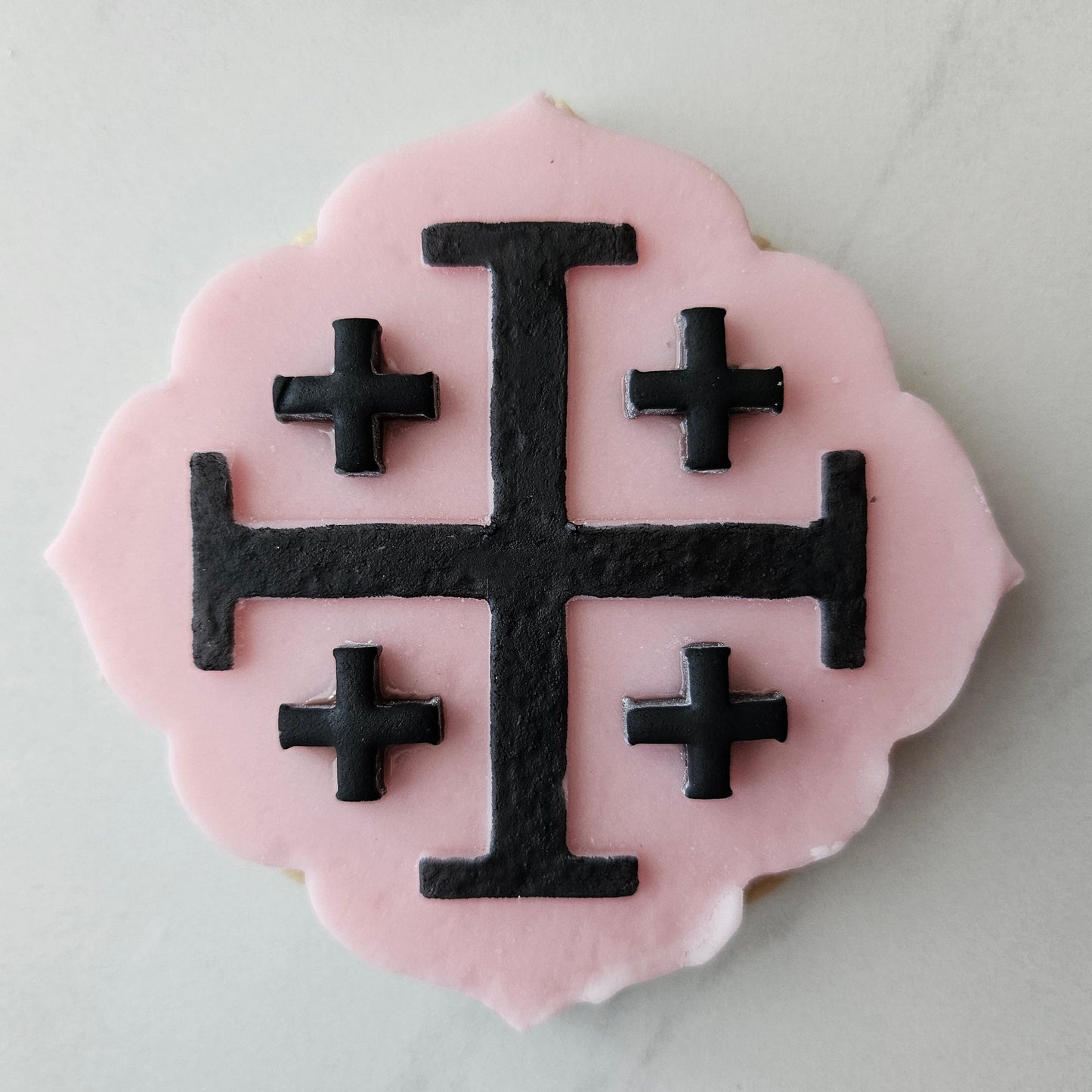 Jerusalem Cross Buttercream Stamp and Cookie Cutter Set