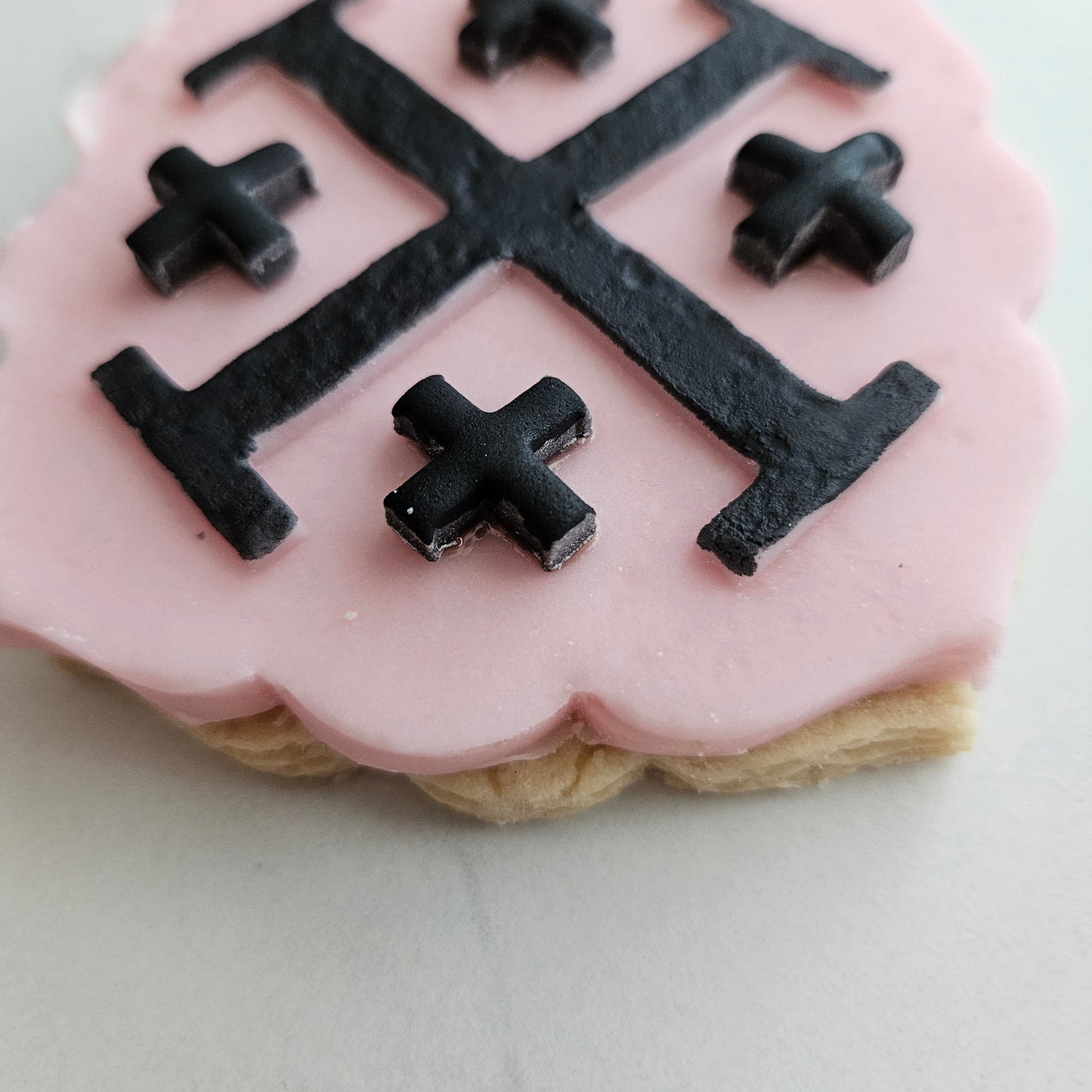 Jerusalem Cross Buttercream Stamp and Cookie Cutter Set