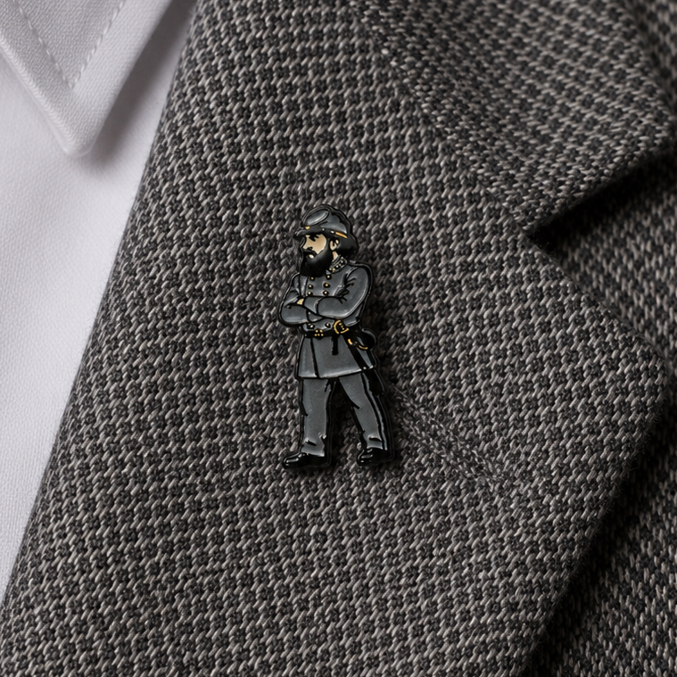 Stonewall Jackson - Patriot-Maxxing Pin 1" // Southern Accents Collab